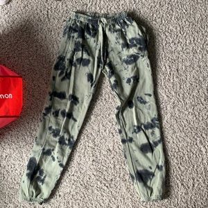 Tie die joggers